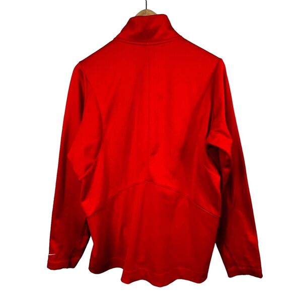 Baltimore Orioles Nike Golf Orange Quarter Zip Fleece Jacket Size XL - Picture 5 of 11